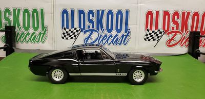 1967 Shelby GT 500 2008 Exact Detail Raven Black 1:18 Scale