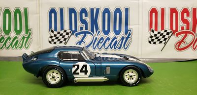 1997 Bob Bondurant #24 1965 Corba Daytona Coupe &#39;65 Coppa Di Enna Winner Exoto Racing Legends 1:18 scale