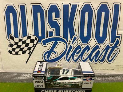 Chris Buescher #17 Buildsubmarines.com Watkins Glen 9/15 Race Win Foil Number 2024 Nascar Cup 1:64 scale