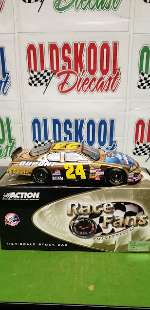 Jeff Gordon #24 Pepsi / Superman Returns 2006 Monte Carlo SS Gold RACE FANS 1:24 scale