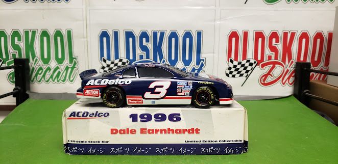 Dale Sr #3 AcDelco Bank Suzuka Japan Sports Image 1996 Stock Car 1:24 scale