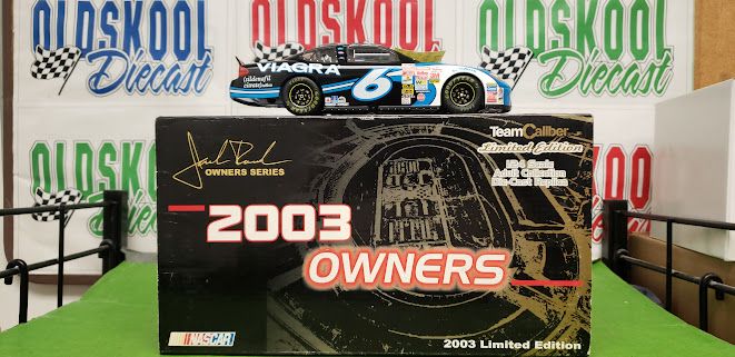 Mark Martin #6 Viagra Team Caliber Owners 2003 Limited Edition #MM30206VI 1:24 scale