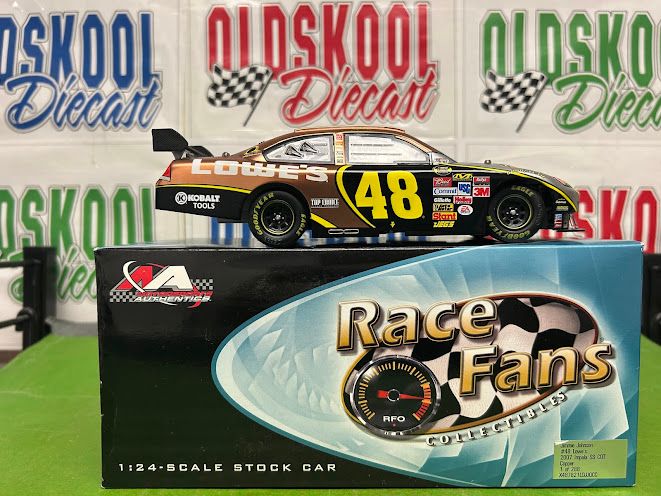 Jimmie Johnson #48 Lowes 2007 Impala SS COT Copper 1:24 scale