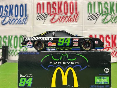 Bill Elliott #94 Thunder Bat Batman Forever McDonalds 1995 Limited Edition 1:24 scale