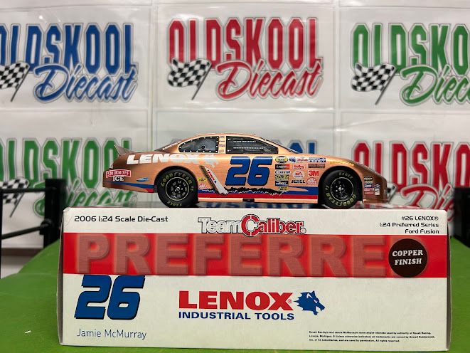 Jamie McMurray #26 Lenox 2006 Ford Fusion Copper Finish Team Caliber 1:24 scale