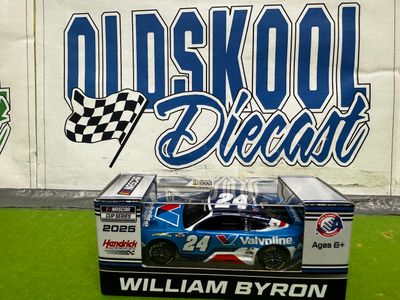 William Byron #24 Valvoline 2025 Cup 1:64