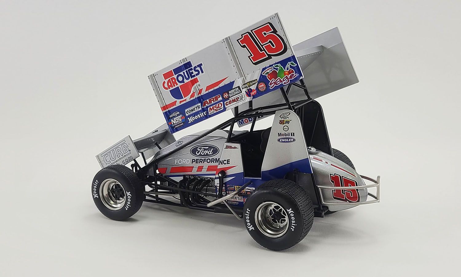 Donny Schatz #15 2021 CarQuest Sprint 1:18 scale
