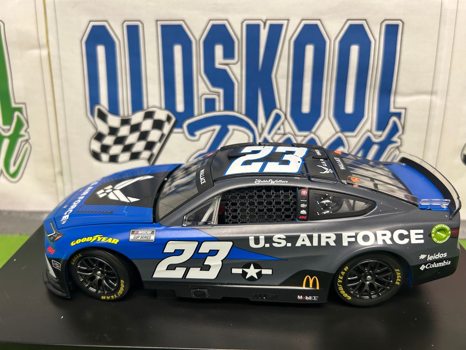 Bubba Wallace #23 Air Force 2024 Nascar cup 1:24 scale
