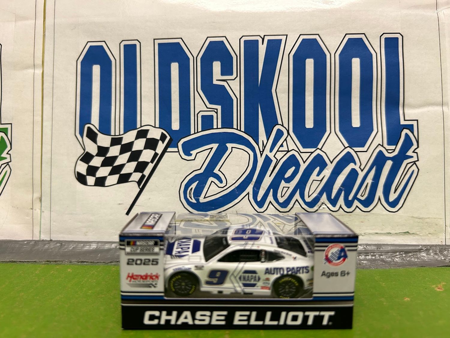 Chase Elliott #9 NAPA White 2025 Cup 1:64 scale