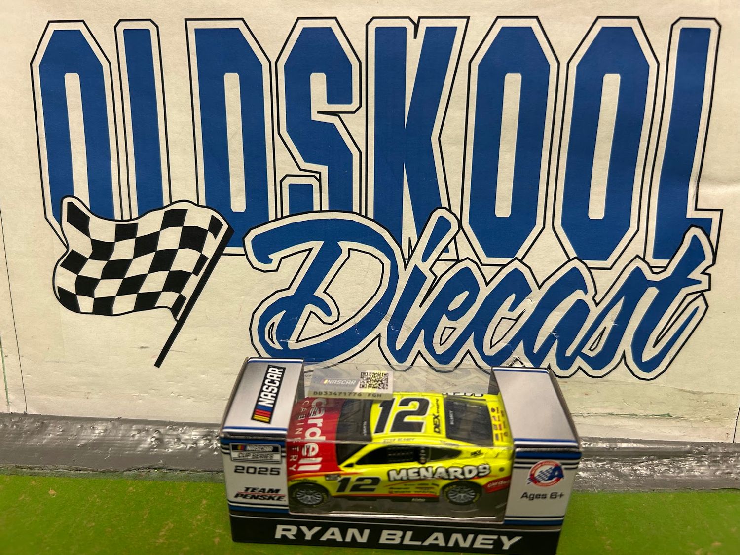 Ryan Blaney #12 Menards 2025 Nascar Cup Series 1:64 scale