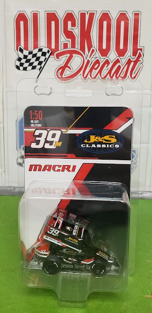 Anthony Macri #39m C&amp;D Rigging 2025 ACME Winged Sprint Car 1:50 scale