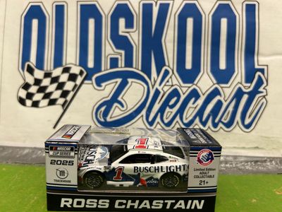 Ross Chastain #1 Busch Light For the love of Texas 2025 Cup 1:64 scale FOIL #