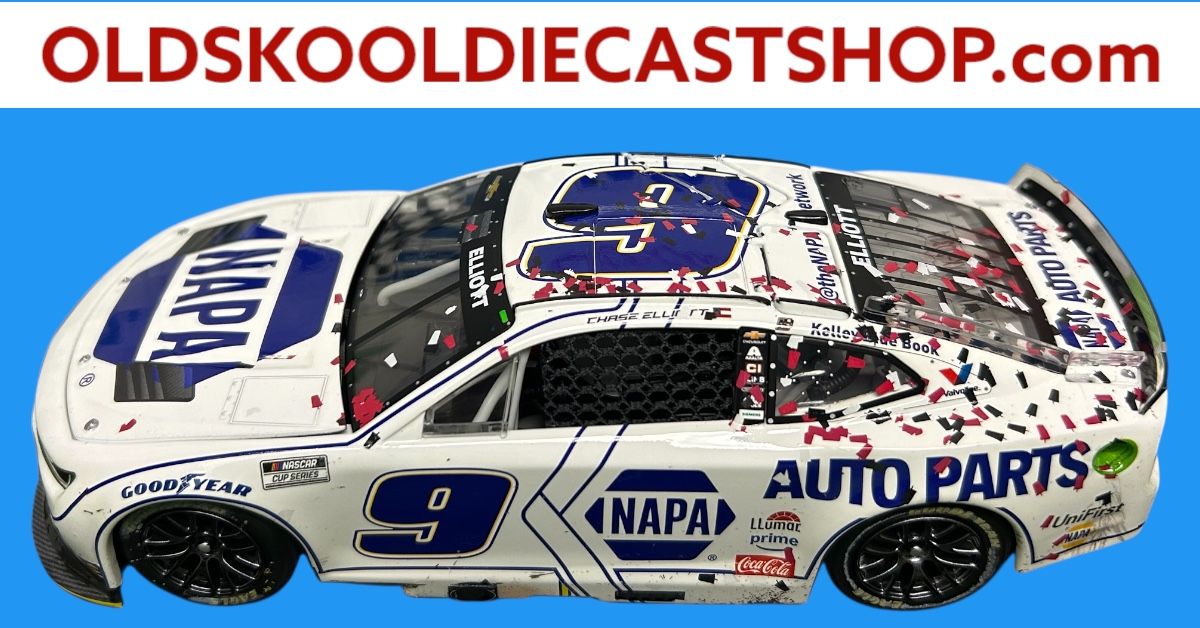 Chase Elliott #9 Napa White Cookout Clash 2/2 Race win 2025 Nascar Cup 1:24