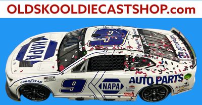 Chase Elliott #9 Napa White Cookout Clash 2/2 Race win 2025 Nascar Cup 1:24