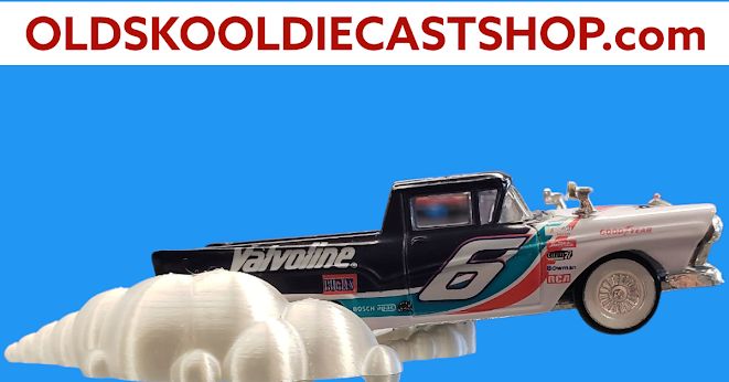 Wheelie RWD Burnout Smoke Cloud Displays for 1:64 Scales