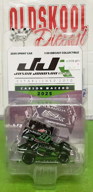 Carson Macedo #41 Albaugh 2025 ACME Winged Sprint Car 1:50 scale