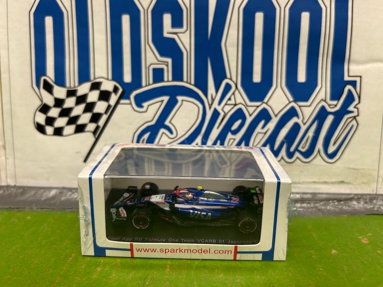 Yuki Tsunoda #22 Visa Cash App RB VCARB Formula One 2024 1:64