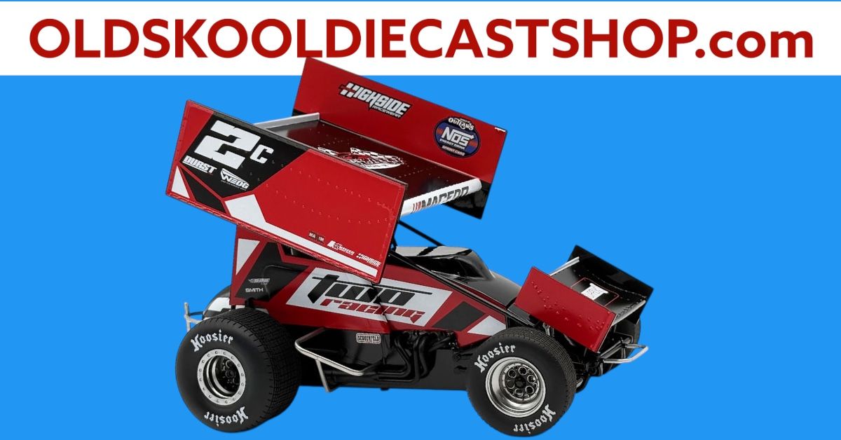 Cole Macedo #2C Two C Racing 2025 ACME Sprint Car 1:18 scale
