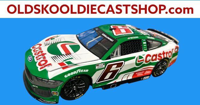 Brad Keselowski #6 Castrol Foil Number 2025 Nascar Cup Series 1:24 scale