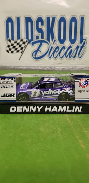 Denny Hamlin #11 Yahoo! 2025 Nascar Cup Series 1:64 Scale