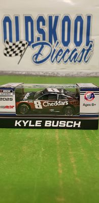 Kyle Busch #8 Cheddars 2025 Nascar Cup Series CX82565CHDKB 1:64 scale Kyle Busch #8 Cheddars 2025 Nascar Cup Series CX82565CHDKB 1:64 scale