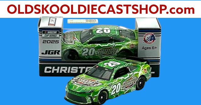 Christopher Bell #20 Interstate Batteries 2025 Naascar Cup Series 1:64 scale
