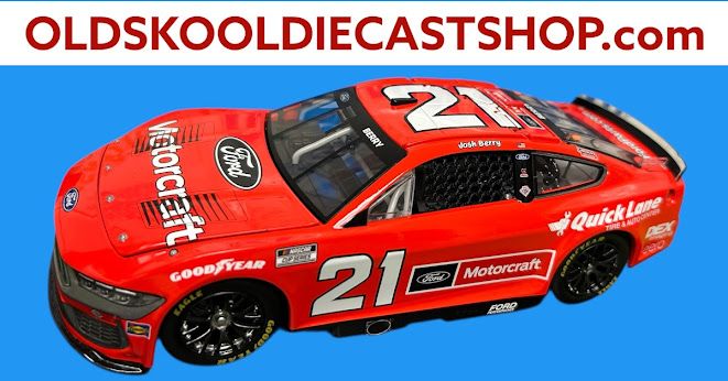 Josh Berry #21 Motorcraft &quot;Backseater&quot; 2025 Nascar Cup Series 1:24 scale
