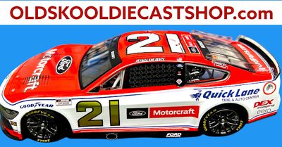 Josh Berry #21 Motorcraft 2025 Foil Number Nascar Cup Series 1:24 scale