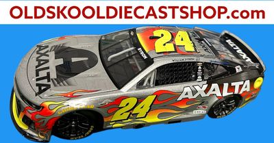 William Byron #24 Axalta Throwback 2025 Nascar cup Series 1:24 scale