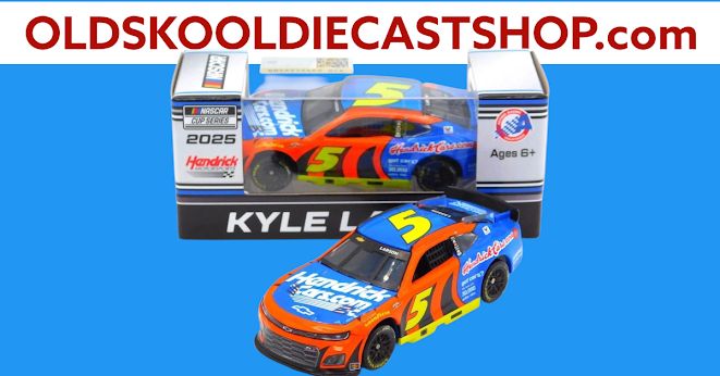 Kyle Larson #5 Hendrickcars.com Throwback 2025 Nascar Cup Series 1:64 scale