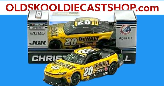 Christopher Bell #20 DeWalt COTA Race Win 2025 Nascar Cup Series 1:64 scale