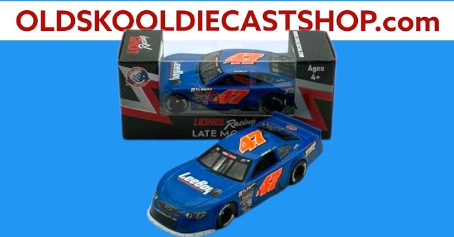 Kaden Honeycutt #47 Bryson Lopez Racing / Atlanta Paving &amp; Concrete Construction North Wikesboro Race Win 2024 Late Model Stock Car 1:64 Scale