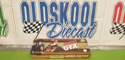 1998 John Force Castrol / Elvis Sliver Collector Knife Graceland Action W1016