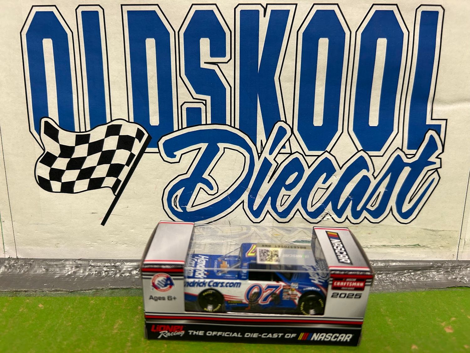 Kyle Larson #07 Hendrickcars.com Homestead 3/21 Race Win 2025 Craftsman Truck Series 1:64 Scale