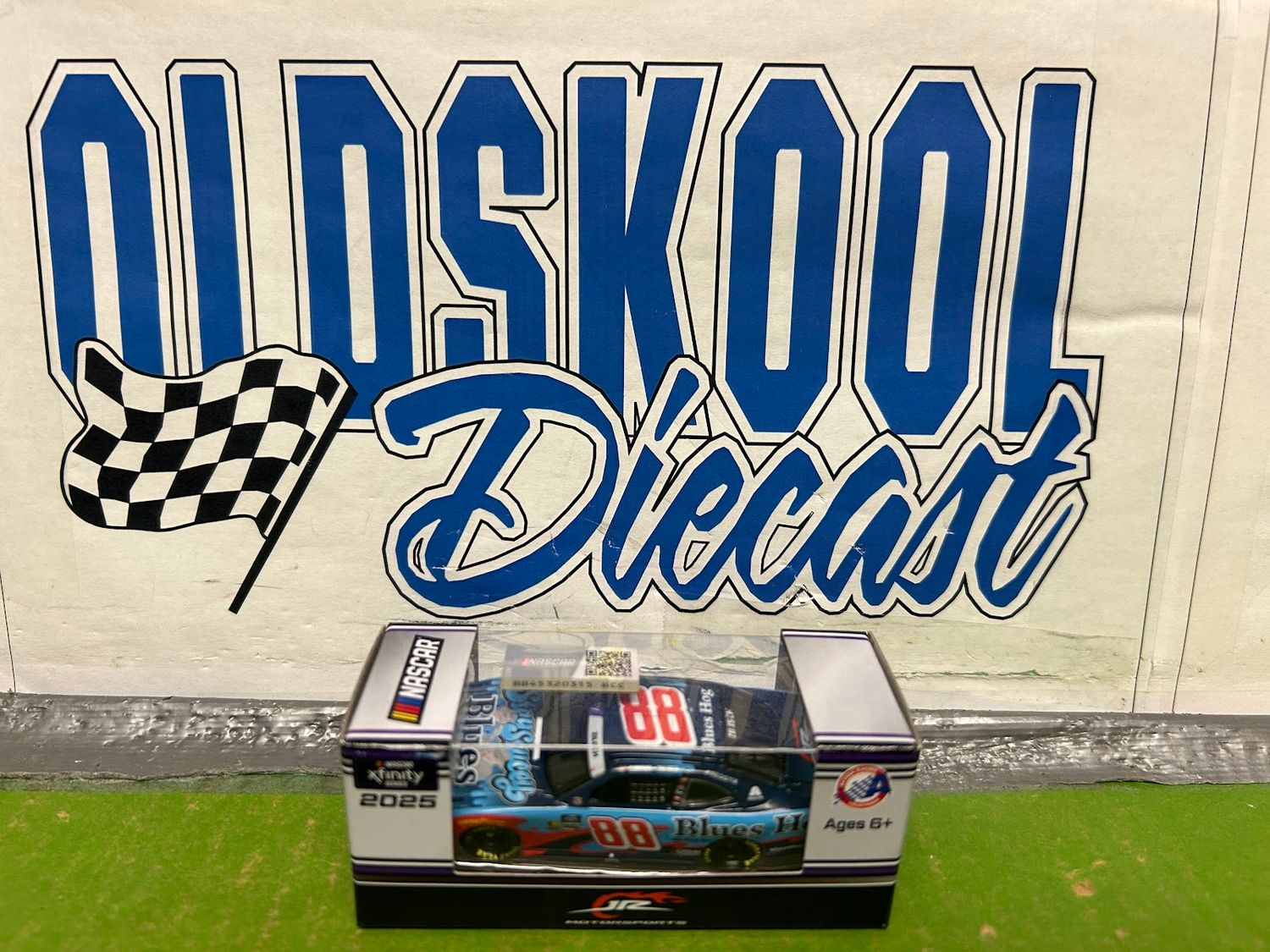 Kyle Larson #88 Blues Hog Texas 5/3/25 Race Win 2025 Xfinity 1:64 scale