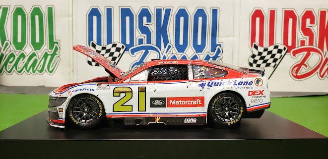 Josh Berry #21 Motorcraft Las Vegas Race Win 3/16/25 Foil Number 2025 Nascar Cup Series 1:24 scale