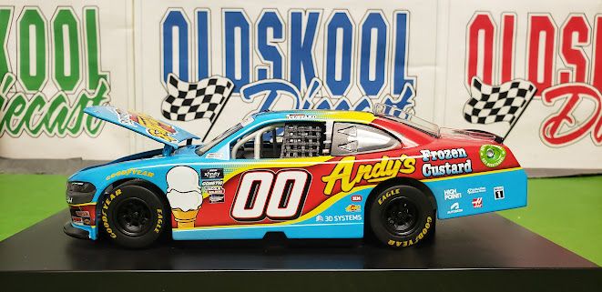 Cole Custer #00 Andy&#39;s Frozen Custard 2024 Xfinity 1:24 scale
