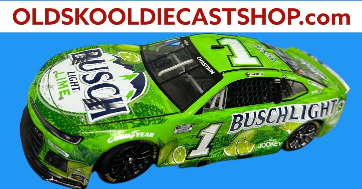Ross Chastain #1 Busch Light Lime 2025 Nascar Cup Series 1:24 scale