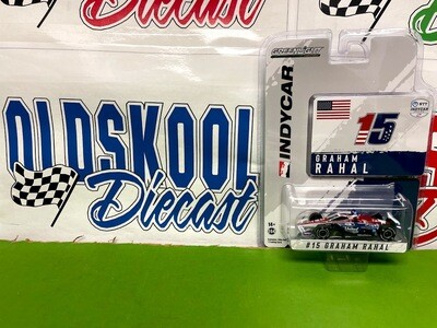 Graham Rahal #15 United Rentals Rahal, Letterman, Lanigan Racing NTT 2021 Indy Car Series 1:64 Scale
