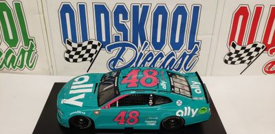 Alex Bowman #48 Ally Darlington Throwback 2021 Nascar Cup Series C482123ALDAL 1:24 Scale