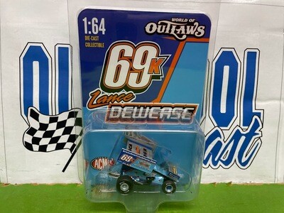 Lance Dewease #69k Shannauer Plumbing / Hess Iron 2022 Winged Sprint Car A6422008 1:50 scale