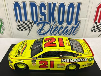 Paul Menard #21 Menards 2018 Nascar Cup Series C211823MNPM 1:24 scale