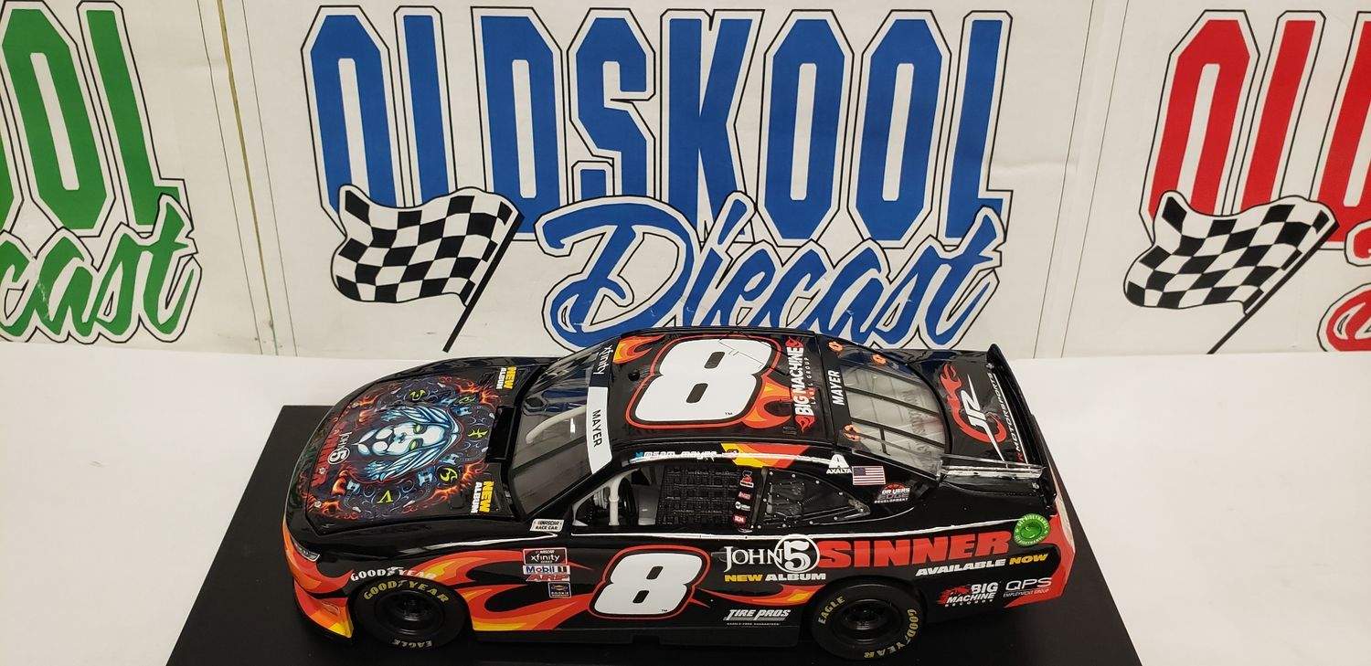 Sam Mayer #8 John 5 "Sinner" Album 2021 XFinity Series NX82123JONSM 1:24 scale