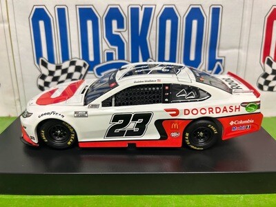 Bubba Wallace #23 DoorDash White 2021 Nascar Cup Series C232123DDWDX 1:24 Scale