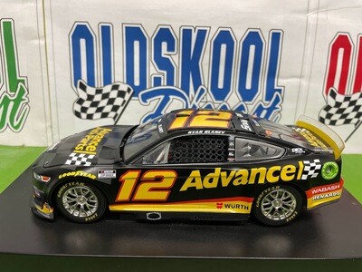 Ryan Blaney #12 Advance Auto 2022 Nascar Cup Series C122223ADVRB 1:24 scale
