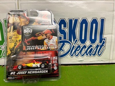 Josef Newgarden Indianapolis 500 Champion 2023 IndyCar Diecast 1:64 Scale