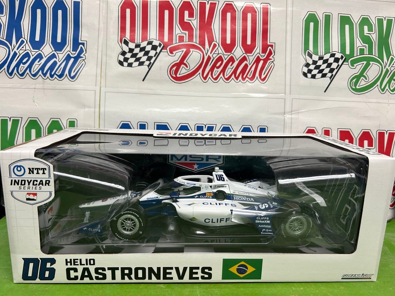 Helio Castroneves #06 Meyer Shank Racing 2024 Indy Car 1:18 Scale