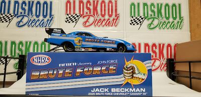 Jack Beckman Brute Tribute 2025 Chevy Camaro Funny Car AWN051 1:24 scale