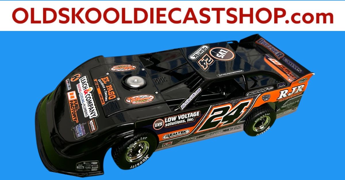 Ryan Unzicker #24 2025 Late Model Dirt DW225M606 1:24 scale