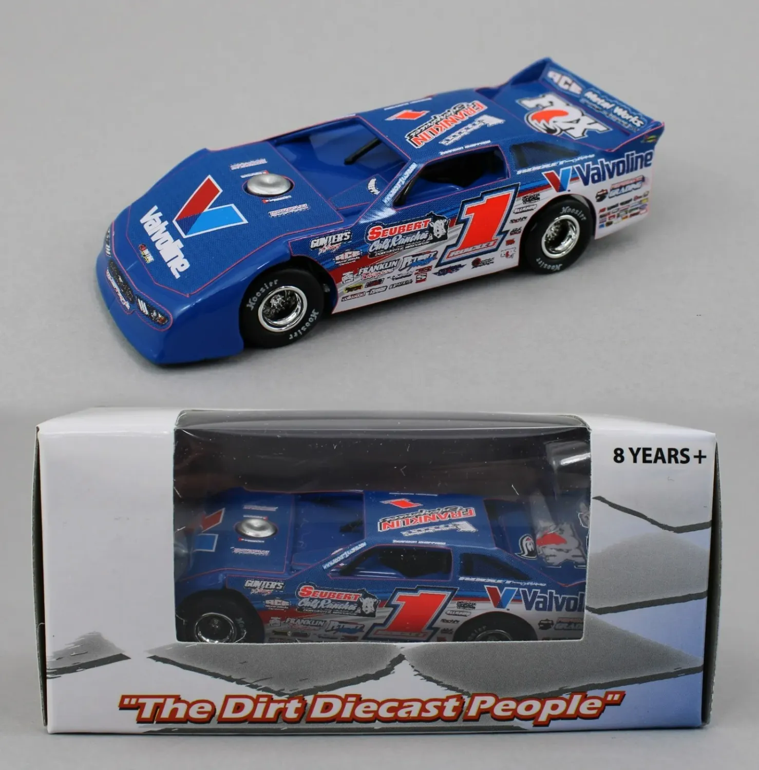 Brandon Shepard #1 2025 Late Model Dirt DW625M587 1:64 scale